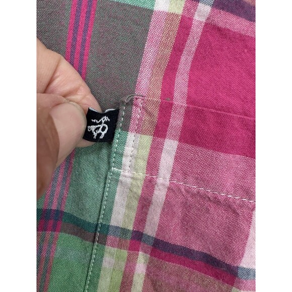 Brooks Brothers Shirt Mens‎ Small Multicolor Plaid 346 Button Down Long Sleeve S - Picture 4 of 5